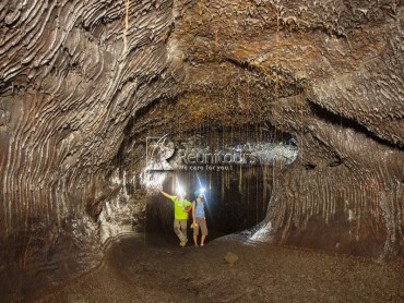 Lava tubes Reunion Island