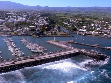 Photo aérienne de Saint-Pierre ile de la Réunion